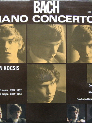 Bach Piano Concertos by Zoltán Kocsis used vinyl