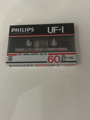 Philips UF-I 60 Min Audio Cassette new