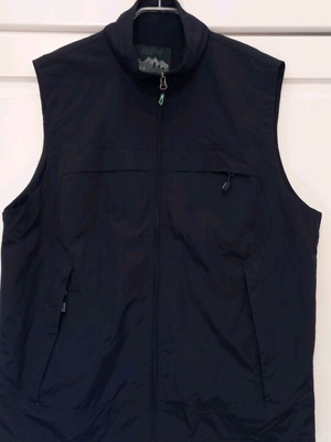 Sports sleeveless jacket like new, dark blue