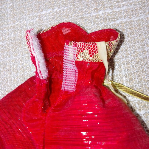 Authentic Barbie Holiday 2014 dress like new