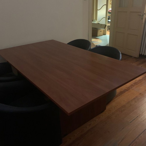 Conference table 1.10x2.00 m cherry like new