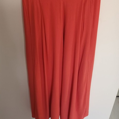 Minkpink palazzo pants used, viscose, burnt orange, size S