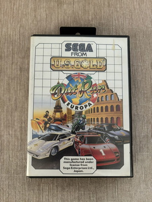 Out Run Europa Sega Master System game used