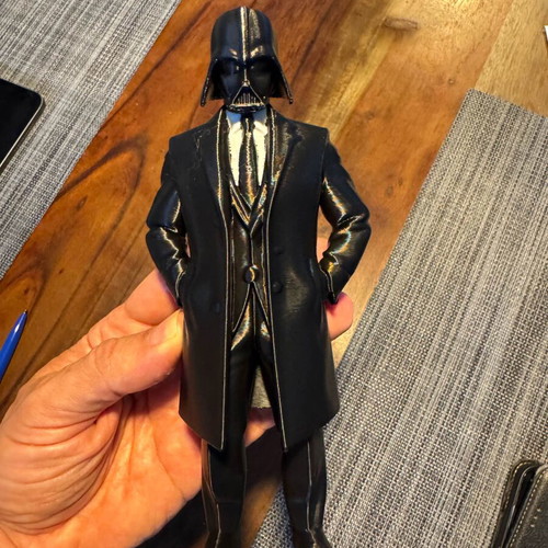Darth Vader figure with suit like new