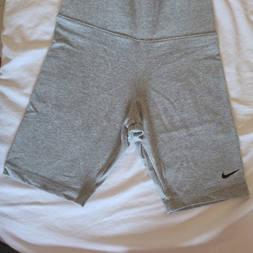 Nike bike shorts like new, grey, size S
