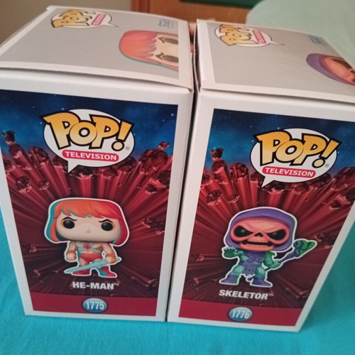 Funko Pop Comic Deco He-Man, Skeletor and Orko new, pack
