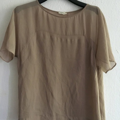 American Vintage silk t-shirt transparent summer, like new, size S