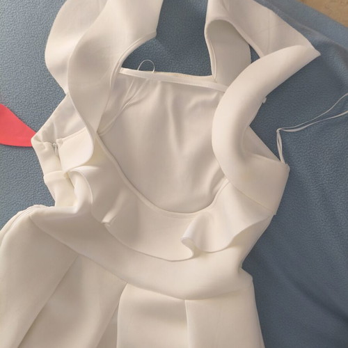 Assos formal dress like new, white, size M
