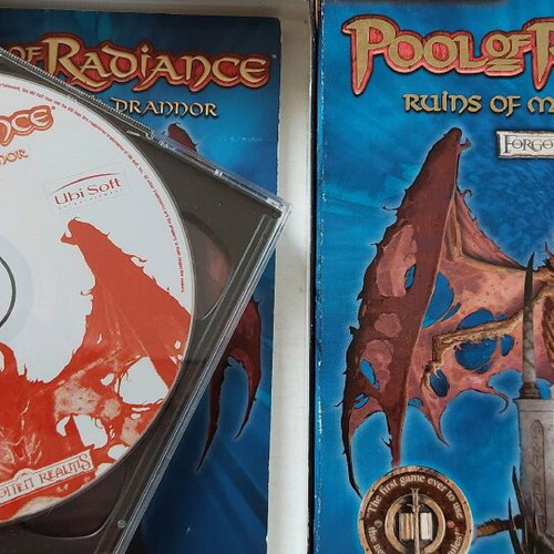 Pc Pool of Radiance Ruins of Myth Drannor used