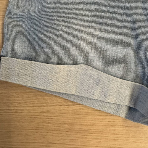 Esmara Denim Shorts XS 34 Medium Waist like new, light blue