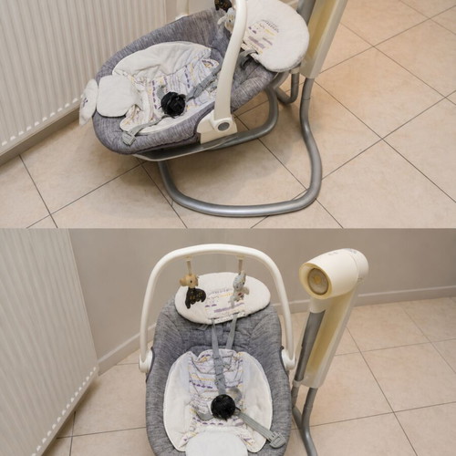 Joie Serina 2-in-1 electric baby swing and rocker
