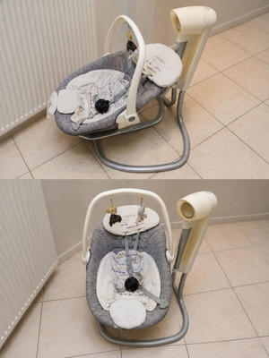 Joie Serina 2-in-1 electric baby swing and rocker
