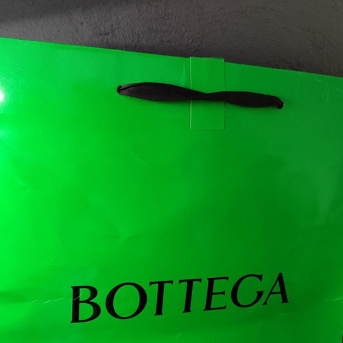 Bottega Veneta paper bag and empty shoe box used