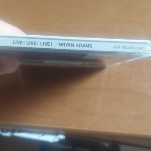 Bryan Adams Live Live Live CD new authentic
