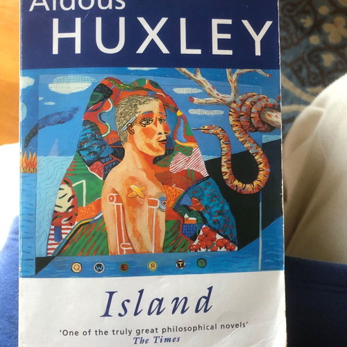 Book Island by Aldous Huxley used, English