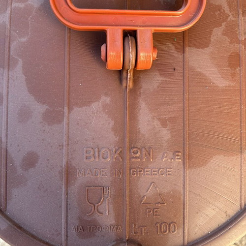 Plastic damigiana used