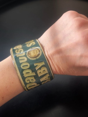 Vintage style bracelet Papoutsanis Soap used