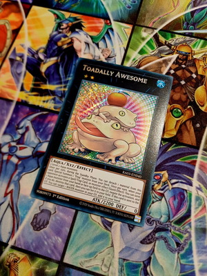 Toadally Awesome RA03 Secret Rare card
