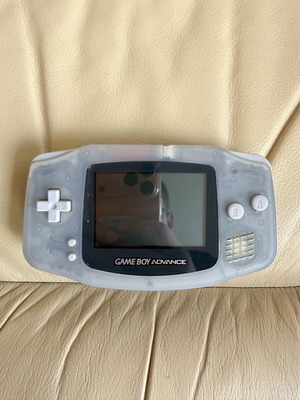 Game Boy Advance Transparent Purple μεταχειρισμένο, σπάνιο χρώμα