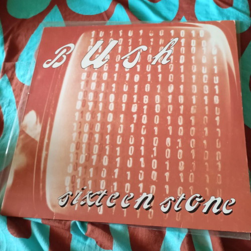 Bush Sixteen Stone vinyl record used, rock genre