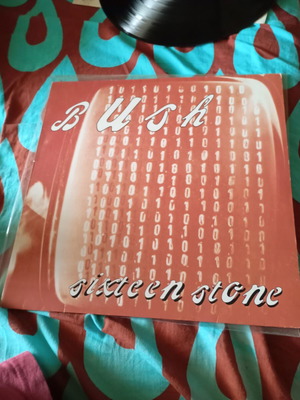 Bush Sixteen Stone vinyl record used, rock genre