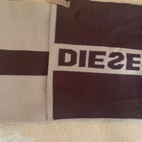 Diesel scarf like new, beige and brown
