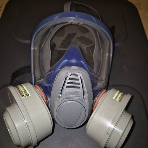 MSA Advantage 3200 full face mask new with dual ABEK-P3 filters