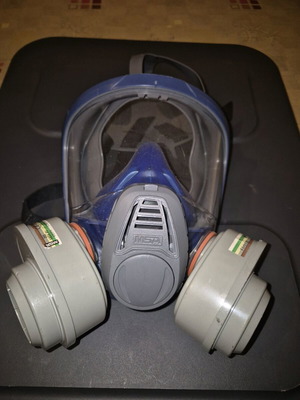 MSA Advantage 3200 full face mask new with dual ABEK-P3 filters