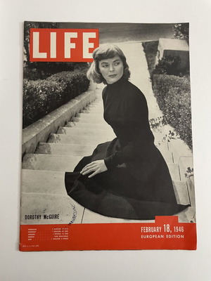 Life vintage περιοδικό Αγγλικό 1946 μεταχειρισμένο