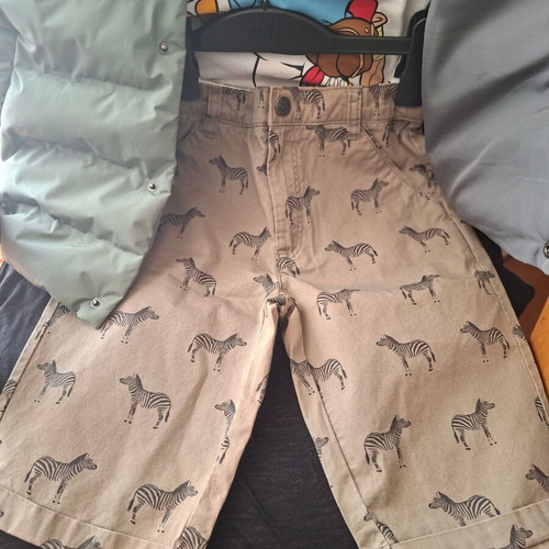 Package with 1 Zara vest 8-9 years, 1 new Orchestra shorts and 1 free t-shirt
