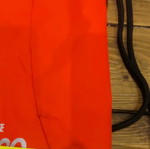 Pull & Bear backpack like new, red drawstring bag collectible