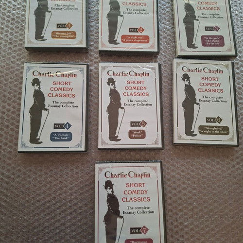 Charlie Chaplin Short Comedy Classics DVD new with Greek subtitles