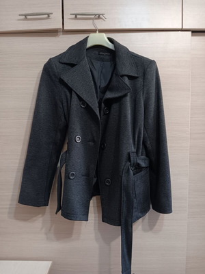 Women's coat like new, gray, size XXL