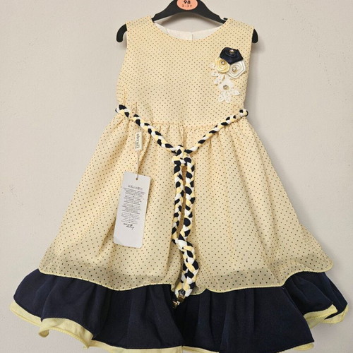 Ebruli official girls' dress with crinoline, 4 years / 104 cm, new with tag