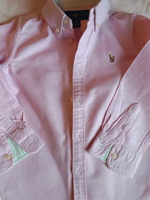 Ralph Lauren pink shirt for 3-year-old girl like new