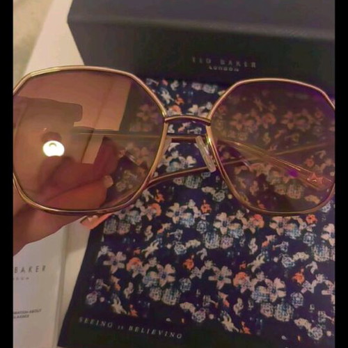 Ted Baker women's sunglasses new, brown and gold