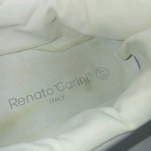 Renato Garini No46 leather shoes used, white
