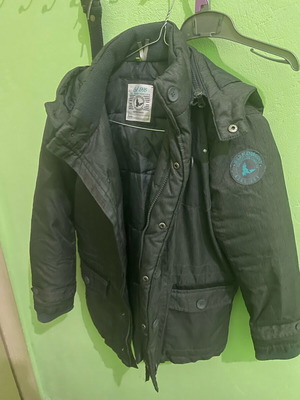 Orchestra kids jacket used, black and gray, age 12