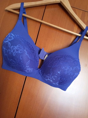 Hop Lun Executive bra new, blue, size 80D