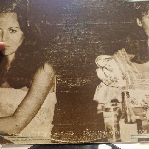 Leonard Cohen Death of a Ladies' Man LP album used