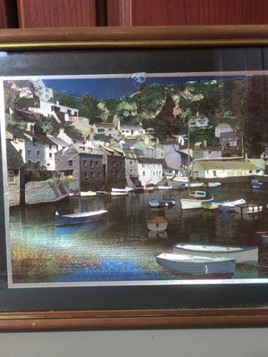 Vintage έργο τέχνης με τρισδιάστατη αίσθηση και μεταλλική επίστρωση