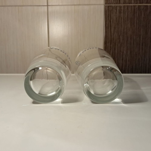NOUNOU Family glass set of 2, new, for milk or juice
