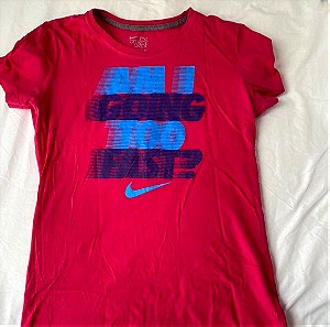 Nike αθλητική κοντομάνικη μπλούζα