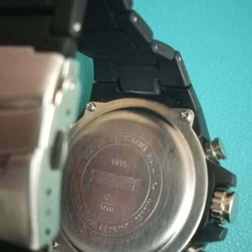 Skmei watch new, men's, black