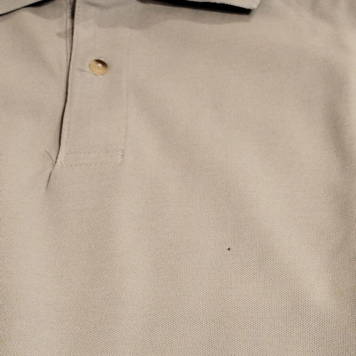 Glou men's polo shirt, light blue, size Large