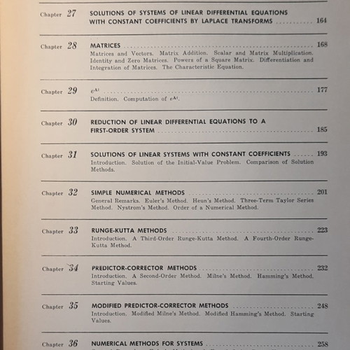 Schaum's Differential Equations used, in English