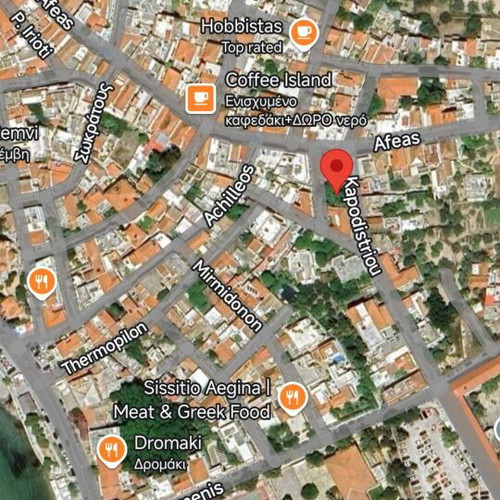 Οικόπεδο στο ιστορικό κέντρο της Αίγινας, 114 τ.μ., γωνιακό και οικοδομήσιμο