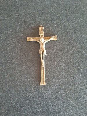 Bronze crucifix 25 cm like new