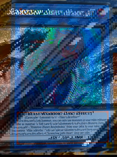 2) Scareclaw Light Heart (Secret Rare, Yugioh)