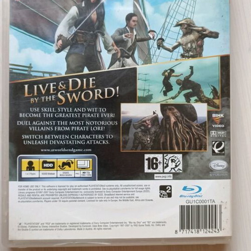 Pirates of the Caribbean at World's End for PS3 used